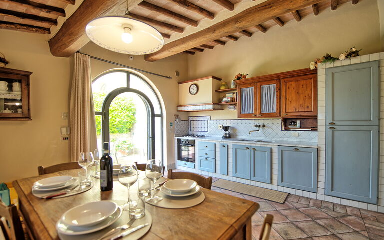 Semesterboende Glicini 2: Kök, Lunchrum