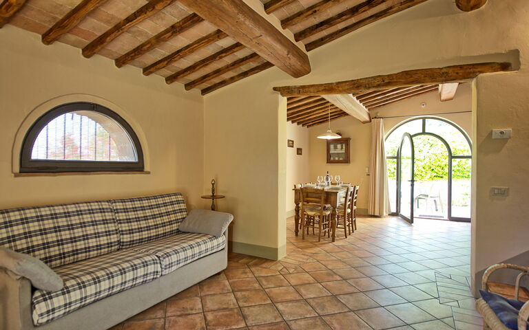 Semesterboende Glicini 2: Vardagsrum