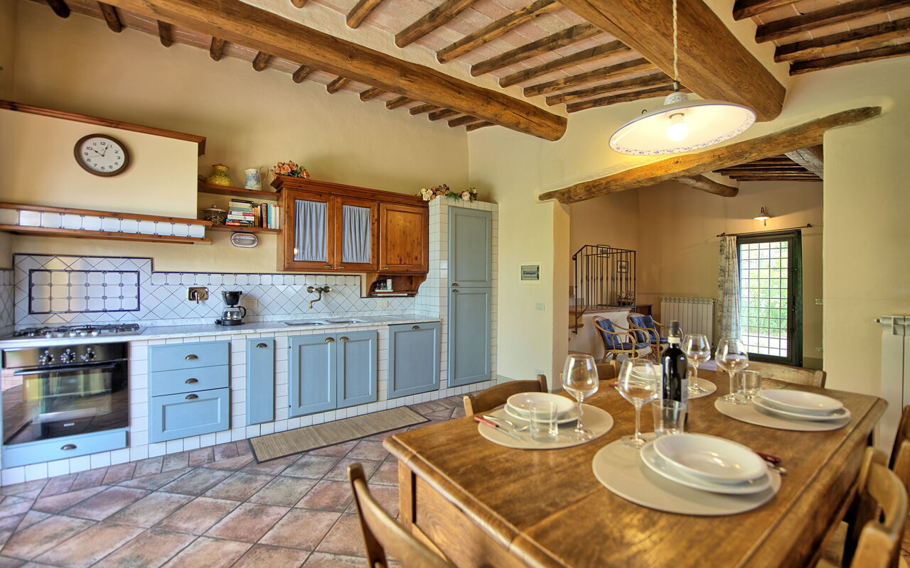 Semesterboende Glicini 2: Kök, Lunchrum