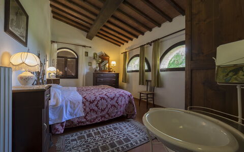 Semesterboende Cornocchio 3: sovrum