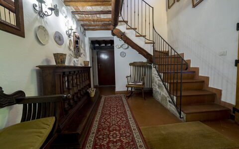 Semesterboende Cornocchio 1: Vardagsrum