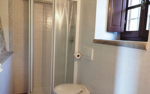 Semesterboende Cornocchio 2: Badrum