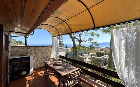 Semesterboende Castellammare 1: Balkong / terrass / uteplats, Exteriör, Visningar