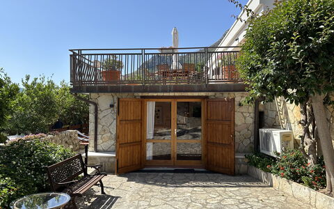 Semesterboende Castellammare 2: Balkong / terrass / uteplats