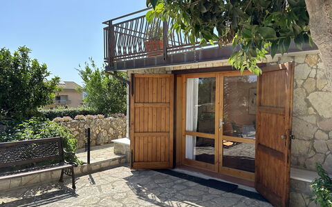 Semesterboende Castellammare 2: Balkong / terrass / uteplats