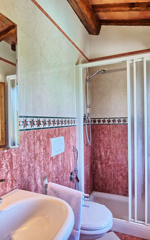 Casa Scopeti: Badrum