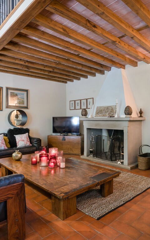 Villa Fontine: Vardagsrum