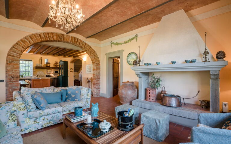 Villa Fontine: Vardagsrum