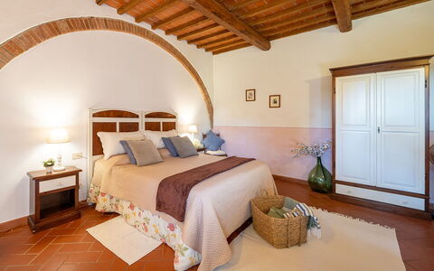 Semesterboende Montelopio 1: sovrum