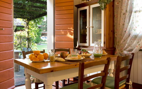 Semesterboende Montelopio 1: Utomhus