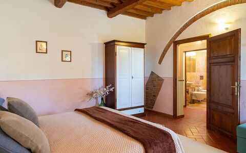 Semesterboende Montelopio 1: sovrum