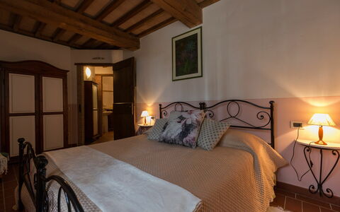 Semesterboende Montelopio 6: sovrum