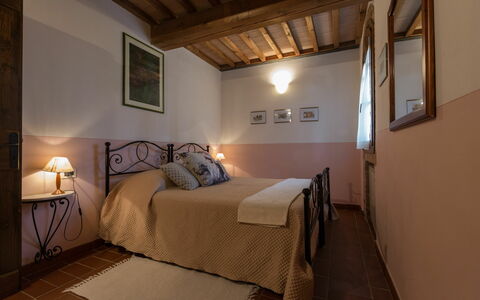 Semesterboende Montelopio 6: sovrum