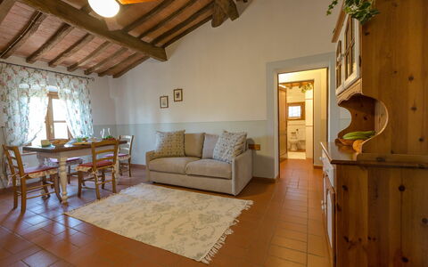 Semesterboende Montelopio 7: Vardagsrum