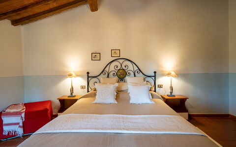 Semesterboende Montelopio 4: sovrum