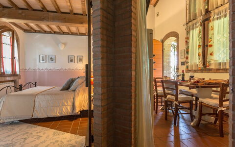 Semesterboende Montelopio 5: sovrum