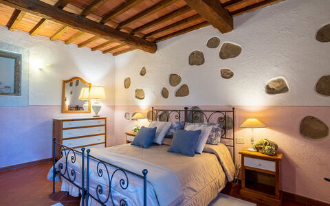 Semesterboende Montelopio 2: sovrum