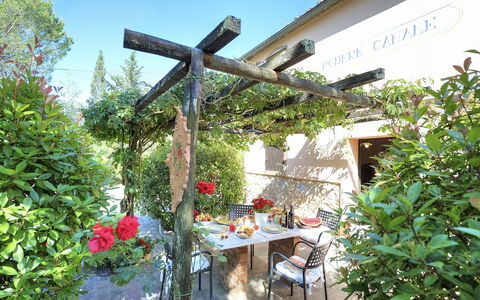 Semesterboende Montelopio 3: Balkong / terrass / uteplats