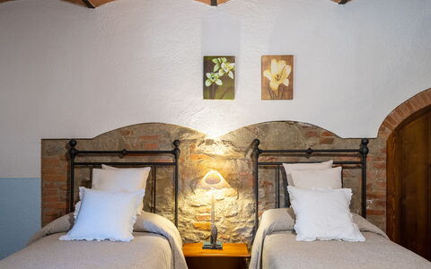 Semesterboende Montelopio 3: sovrum