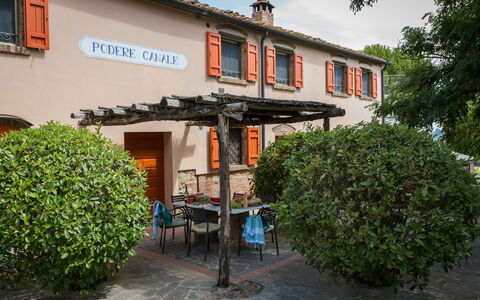 Semesterboende Montelopio 3: Utomhus