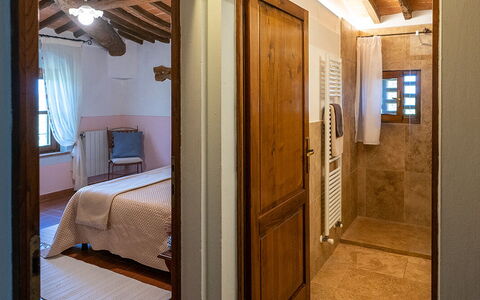 Semesterboende Montelopio 7: sovrum