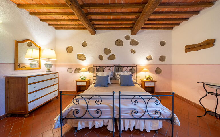 Semesterboende Montelopio 2: sovrum