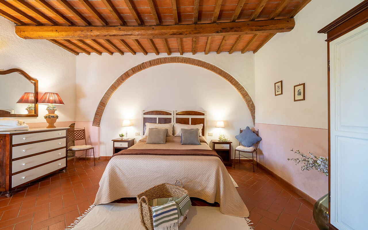 Semesterboende Montelopio 1: sovrum