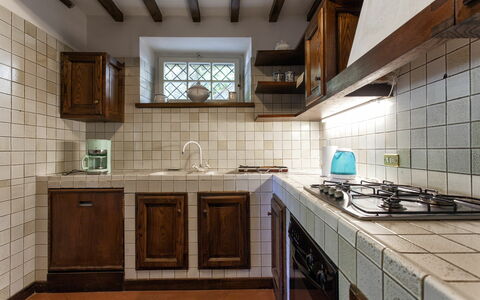 Semesterboende Villa Vittoria: Kök