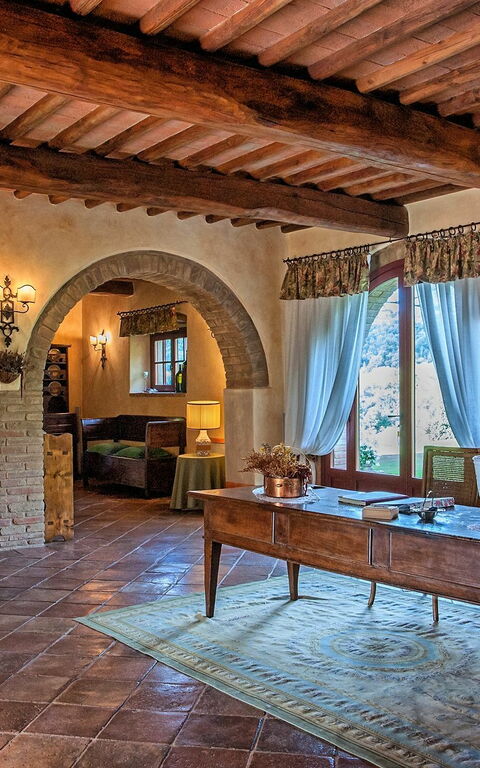 Villa Petrognano: Vardagsrum