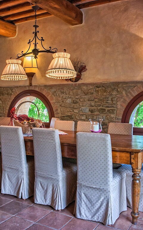 Villa Petrognano: Lunchrum