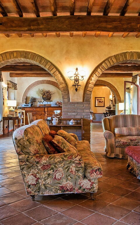 Villa Petrognano: Vardagsrum