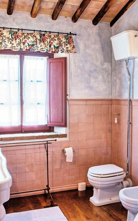 Villa Petrognano: Badrum