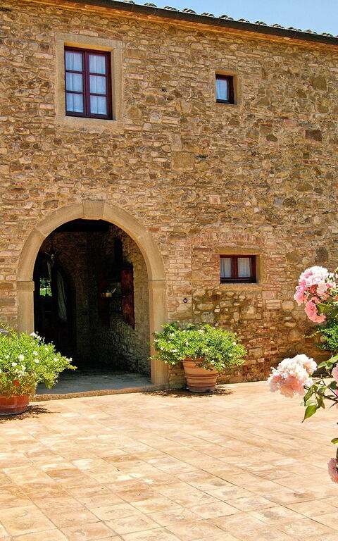 Villa Petrognano: Balkong / terrass / uteplats, Utomhus