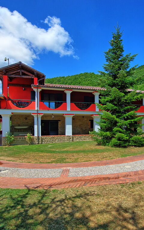 Villa Contessa: Exteriör, Trädgård