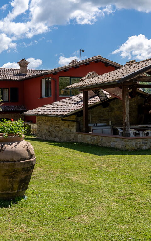 Villa Contessa: Exteriör, Trädgård, Utomhus