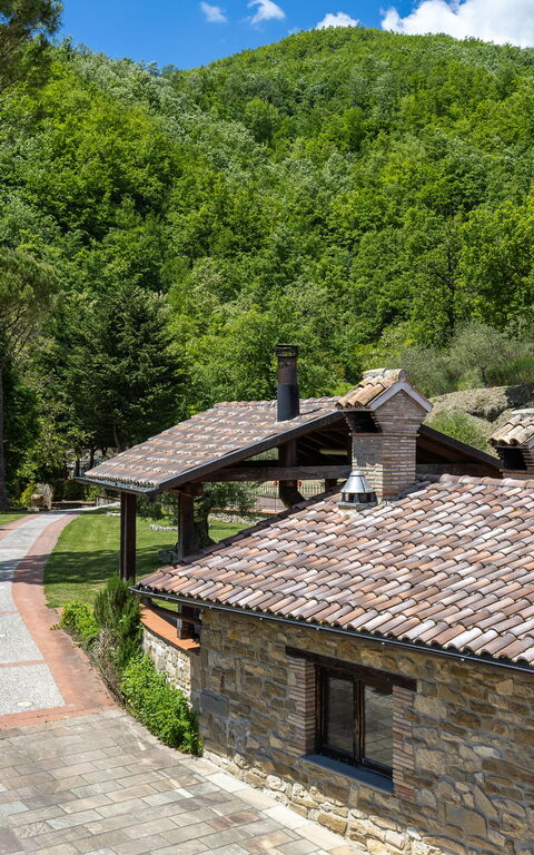 Villa Contessa: Exteriör, Trädgård, Utomhus