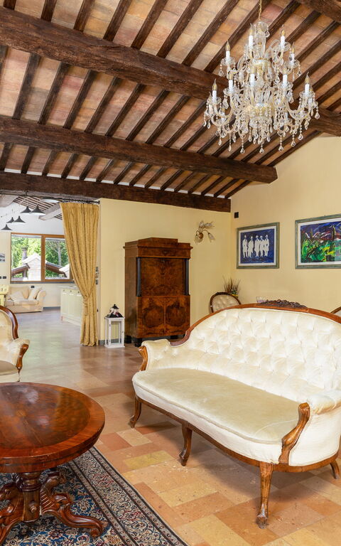 Villa Contessa: Vardagsrum