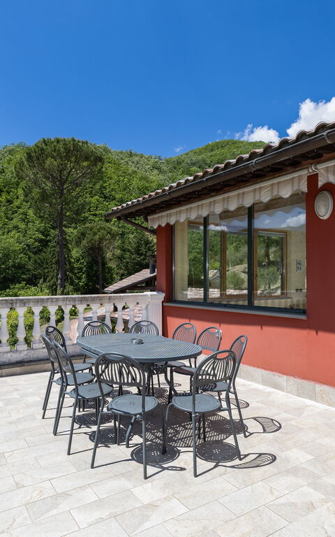 Villa Contessa: Balkong / terrass / uteplats, Utomhus