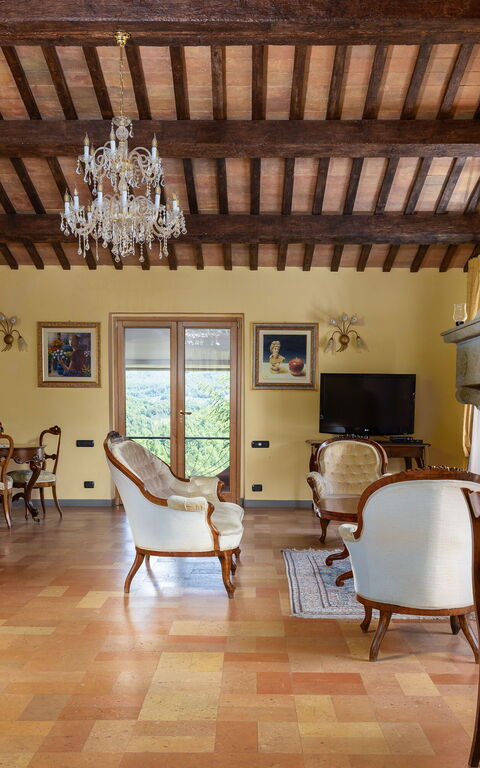 Villa Contessa: Vardagsrum