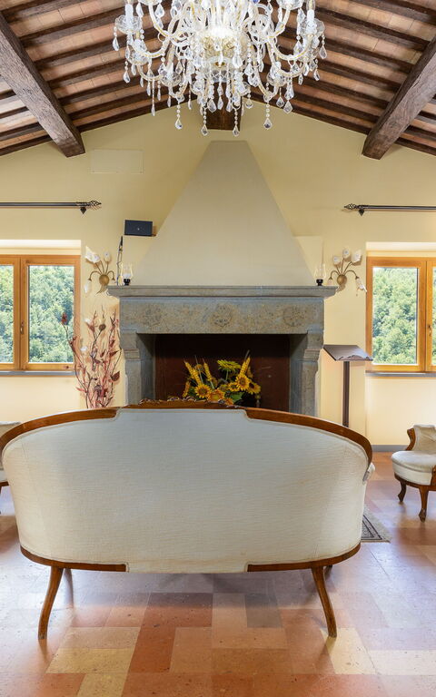 Villa Contessa: Vardagsrum