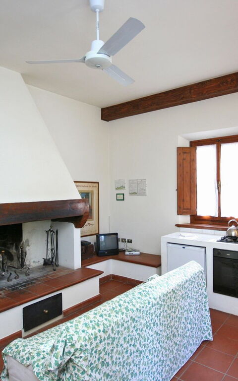 Il Frantoio: Kök, Vardagsrum