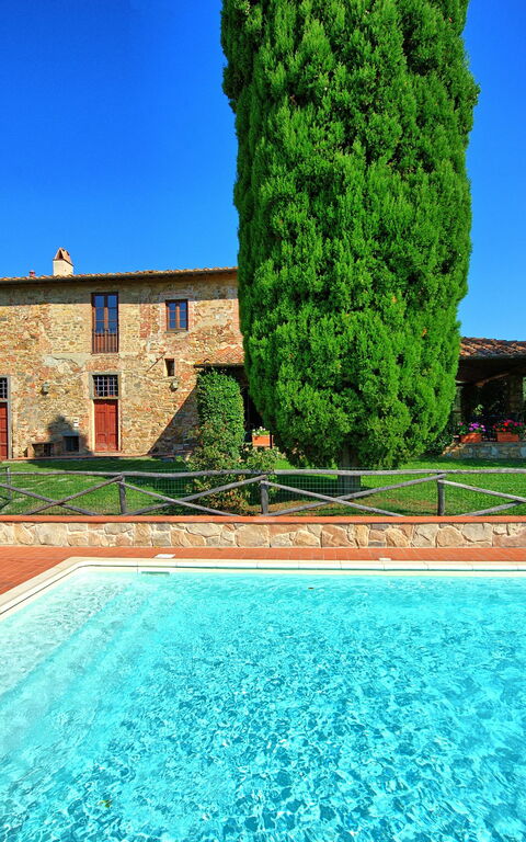 Il Frantoio: Exteriör, slå samman