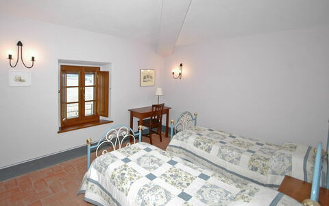 Semesterboende Fornacino 2: sovrum