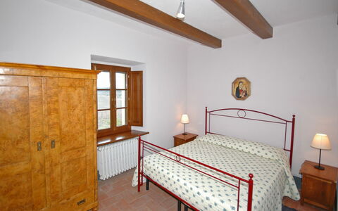 Semesterboende Fornacino 5: sovrum