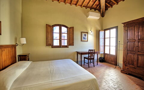 Semesterboende Fornacino 1: sovrum