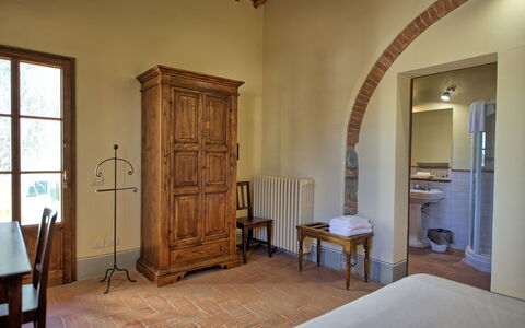 Semesterboende Fornacino 1: sovrum