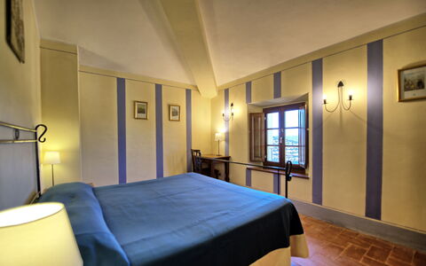 Semesterboende Fornacino 3: sovrum