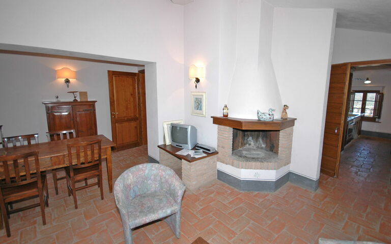 Semesterboende Fornacino 2: Kök, Lunchrum, Vardagsrum