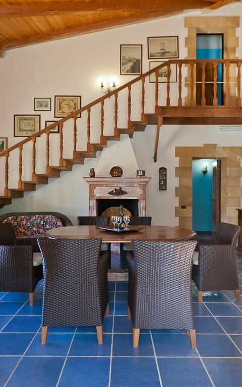 Villa Erice: Lunchrum, Vardagsrum