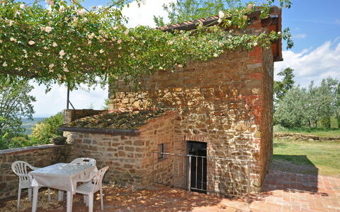 Semesterboende Orietta 3: Balkong / terrass / uteplats, Trädgård, Utomhus